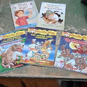 5 Children's Books, Geronimo Stilton,